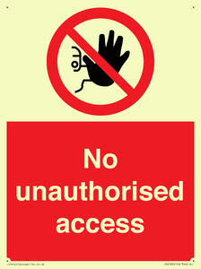 No unauthorised access